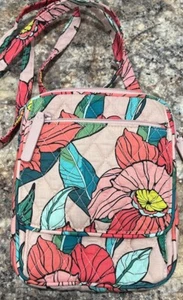 Vera Bradley Mini Hipster Purse Pink Floral! - Picture 1 of 7
