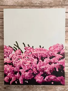Acrilico astratto floreale su tela arte originale 1 di 1 - Foto 1 di 1