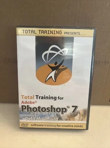 New Factory Sealed Total Training for Adobe Photoshop 7 Complete Set 3 - Picture 1 of 2