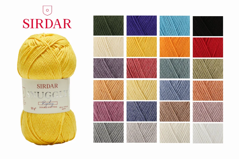 Sirdar Snuggly Replay 50g Wool - All Colours - DK Double Knitting Yarn Cotton - Image 1 of 1