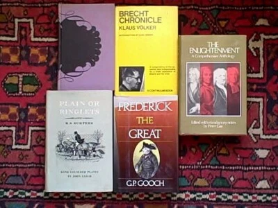 5  ENLIGHTMENT P.GRAY FREDERICK THE GREAT G.GOOCH BRECHT CHRONICLE KLAUS VOLKER  - Image 1 of 4