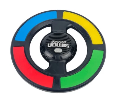 SIMON Says SWIPE Electronic Handheld Memory Game Toy Hasbro 2013 TESTED WORKS - Image 1 of 2