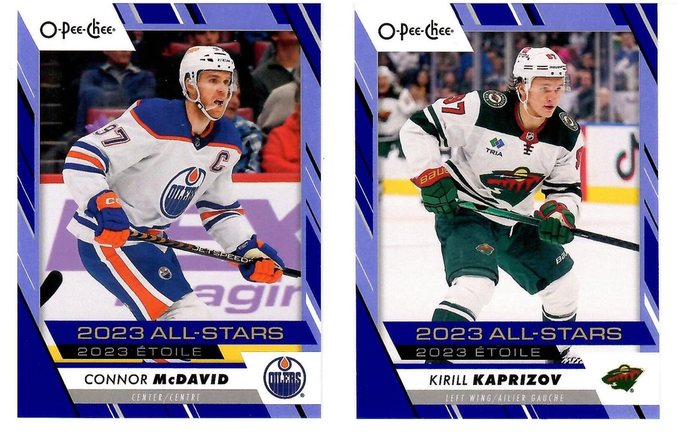 2023-24 UD O-PEE-CHEE BLUE PARALLEL YOU CHOOSE FREE COMBINED SHIPPING - Image 1 of 1