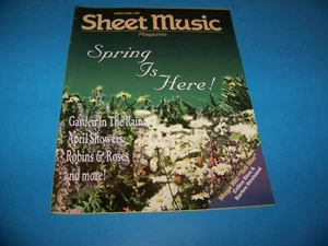 Sheet Music Magazine "Spring Is Here!" Vintage 1998 - Picture 1 of 4