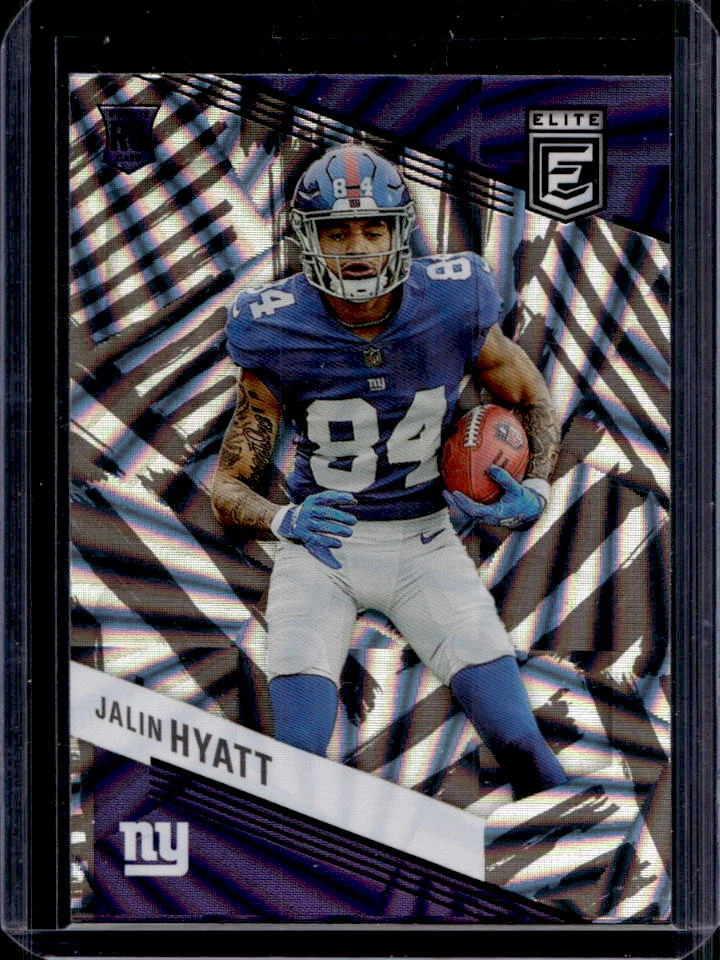 2023 Donruss Elite Jalin Hyatt Razzle Dazzle SSP Rookie RC #149 Giants