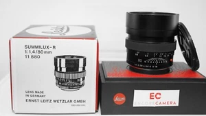 Leica Summilux-R 80mm f/1.4 3 Cam Lens Boxed  #3151878 "GREAT BUY" - Picture 1 of 12