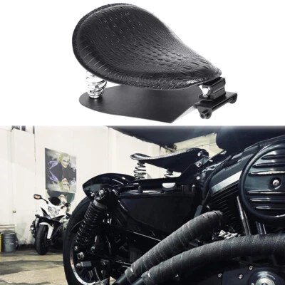 Alligator Solo Seat 3" Spring Base Bracket For Harley Davidson Sportster Iron883 - Image 1 of 4