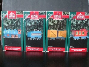 1992 HALLMARK CHRISTMAS SKY LINE TRAIN (METALLGUSS) SAMMLUNG (C952) - Bild 1 von 4