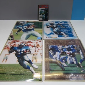 Barry Sanders Large Card/Photo Group 5pcs - Picture 1 of 8