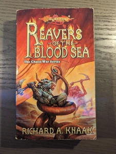 Reavers of the Blood Sea (Dragonlance Chaos War #4) by Richard A Knaak / TSR 1st - Picture 1 of 5