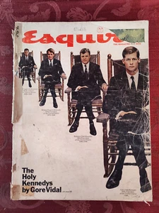 ESQUIRE April 1967 Apr 67 Gore Vidal Transexuals Philip Roth Kennedy Family - Picture 1 of 1