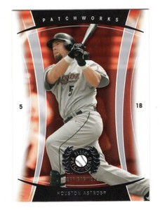 2005 Fleer Patchworks Jeff Bagwell #37 Houston Astros Baseball Card