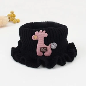 Winter Neck Warmer for Kids Children Boy Girl Woolen Knitted Warm Crochet Scarf. - Picture 1 of 30