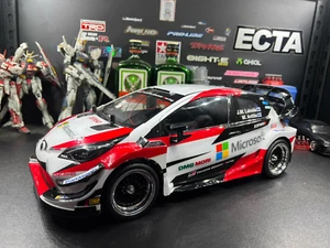 TAMIYA 1/10 Toyota GR Yaris WRC RC Car with Working Headlights - Body Shell - Picture 1 of 7