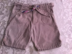 Girls Size 6X  U S Polo Assn shorts khaki uniform - Picture 1 of 3