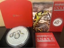 1 kg Silver Coin 2013 Snake Gemstone Edition 