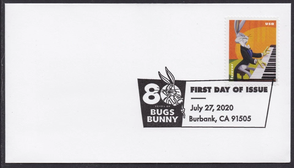 US 5500 Bugs Bunny Classical Conductor BWP FDC 2020 - Image 1 of 1