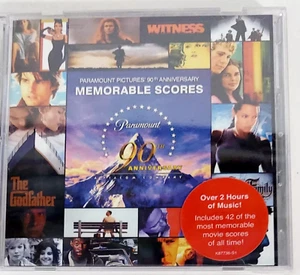 MEMORABLE SCORES - Paramount Pictures 90th Anniversary - Audio CD - VERY GOOD - Foto 1 di 2