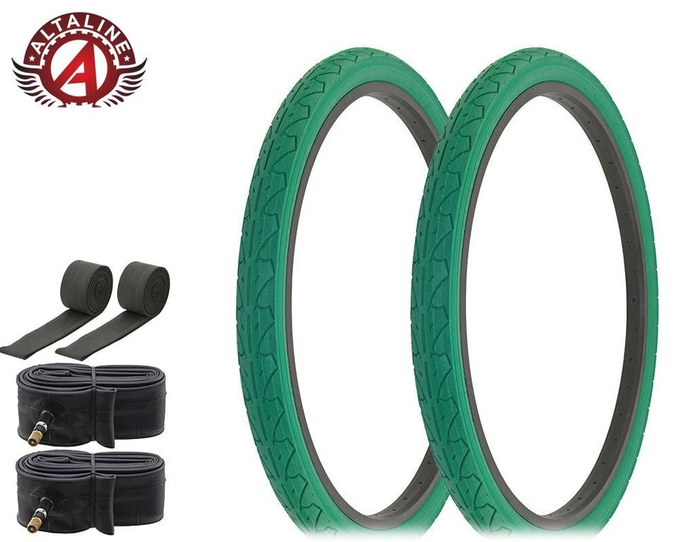 Neumático de bicicleta AltaLine 26 x 1,95 colores - City Cavalier - Juego de 6 piezas de banda de rodadura urbana. Foto 1 de 1