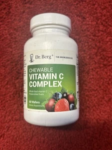 Dr. Berg Chewable Vitamin C Complex 60 Wafers Exp 8/25 - Picture 1 of 2