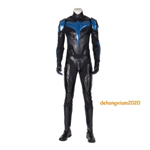 Nightwing Dick Grayson Disfraz Disfraz Traje Body Conjunto Completo Halloween - Imagen 1 de 23
