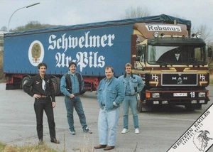 Western Eagles Country Musique Photo Noir et Blanc Press Promotion 1990's - Picture 1 of 13