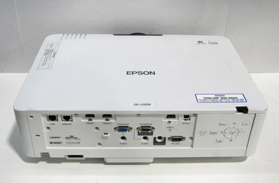 Epson PowerLite EB-L520W 3LCD WXGA Projector 5200 Lumens 441 Hours Tested - Image 1 of 4