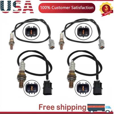 4x Sensor de oxígeno arriba+abajo para Hyundai Santa Fe XG350 Kia Amanti 3,5 L V6 2003-2006 Foto 1 de 4
