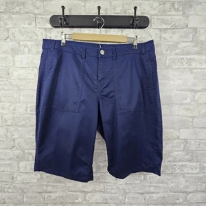 Bermudas Lane Bryant para mujer talla 18 negras elásticas frente plano - Imagen 1 de 5