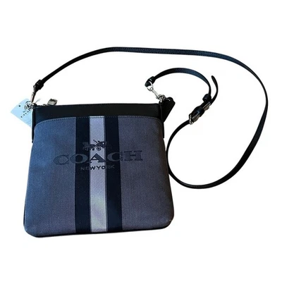 Nuevo Cartera Bandolera Coach Horse And Carriage Jacquard Kitt Raya Central 72412 Foto 1 de 4