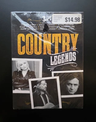 Country Legends (CD 3-Disc Set) NEW SEALED - Image 1 of 2