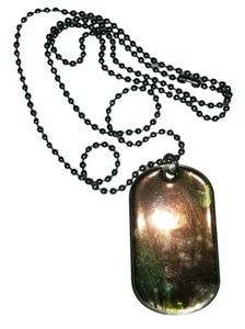 Walking Dead Dog Tag Halskette.  AMC No. 12 von 12. Ein Lauflernbild.  - Bild 1 von 2
