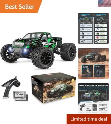 Thrilling 1:18 Scale Off-Road Truck - 36 KPH Waterproof RC Car for Kids & Adults - Image 1 of 4