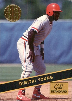 Dmitri Young 1994 Signature Rookies Gold Standard #75 RC St. Louis Cardinals - Image 1 of 2
