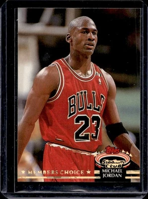 1992-93 Topps 93 Stadium Club Michael Jordan #210 Bulls Foto 1 de 2