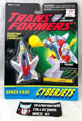 Transformers Original 1993 G2 Cyberjets Space Case MOSC - Image 1 of 2