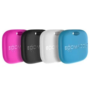Boompods Pack de 4 Trackers Rechargeables pour Objets avec Alarme Forte 94 dB - Afbeelding 1 van 5