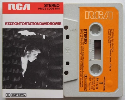 DAVID BOWIE - STATION TO STATION (RCA PK11715) 1976 UK CASSETTE TAPE PAPER /2 - Image 1 of 4
