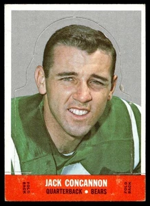 1968 Topps Stand Up Jack Concannon Chicago Bears A19 - Bild 1 von 2