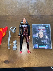 Figura de acción Playmates 1994 Star Trek Next Generation K'EHLEYR 4,5"@ - Imagen 1 de 10