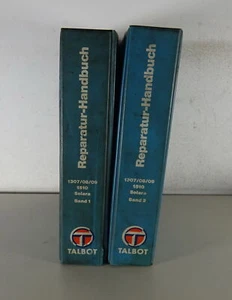 Manuale Officina Talbot Solara / 1307/1308/1309/1510 Di 05/1980 (2Bände) - Foto 1 di 8