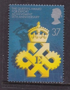 GB 1990 Queens Award for Export & Technology 37p Mint no Gum SG 1500 VGC - Picture 1 of 1