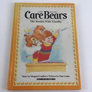 Care Bears Tale The Trouble With Timothy Hardcover Book Vintage 1983 Ludlow - Imagen 1 de 7