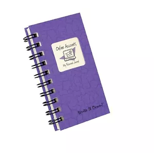 Internet Website Username Password Mini Online Book Email Address Purple Journal - Picture 1 of 4