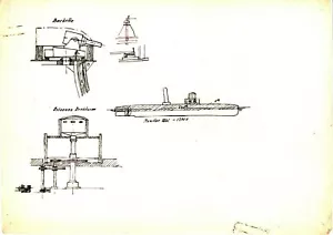 Barbette, Ericsons Drehturm, Monitor Overheadfolie - Bild 1 von 1