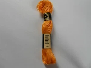 Anchor Cotton a Broder No 16 Colour Orange Number 302 - Picture 1 of 1