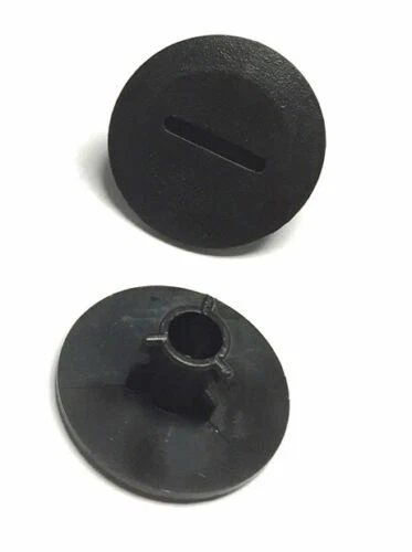 GENUINE HSV VY VZ BLACK UPPER FRONT FLOOR MAT CLIPS (2) - Image 1 of 1