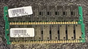 2 x 4MB 30-Pin 60ns FPM SIMM Memory RAM Gold 8MB Vintage PC 286 386 *Tested* - Picture 1 of 3