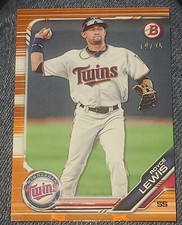 Royce Lewis 2019 Bowman Orange #d  19/25 #BP-103 TWINS