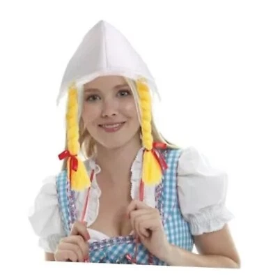  Hat With Braids for Women - Accessory for Oktoberfest Costume for Women,  - Image 1 of 4